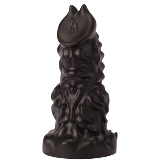 Big Black Thick Monster Dildo Anal Sex Toy Girthy Size Silicone 9 Inches - Spanksy
