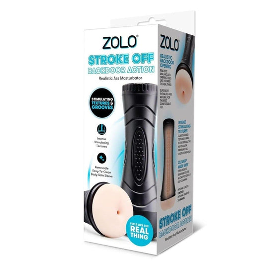 Zolo Male Masturbators Zolo Stroke Off Backdoor Action - Male Masturbator, Thrusting, Realistic Texture
