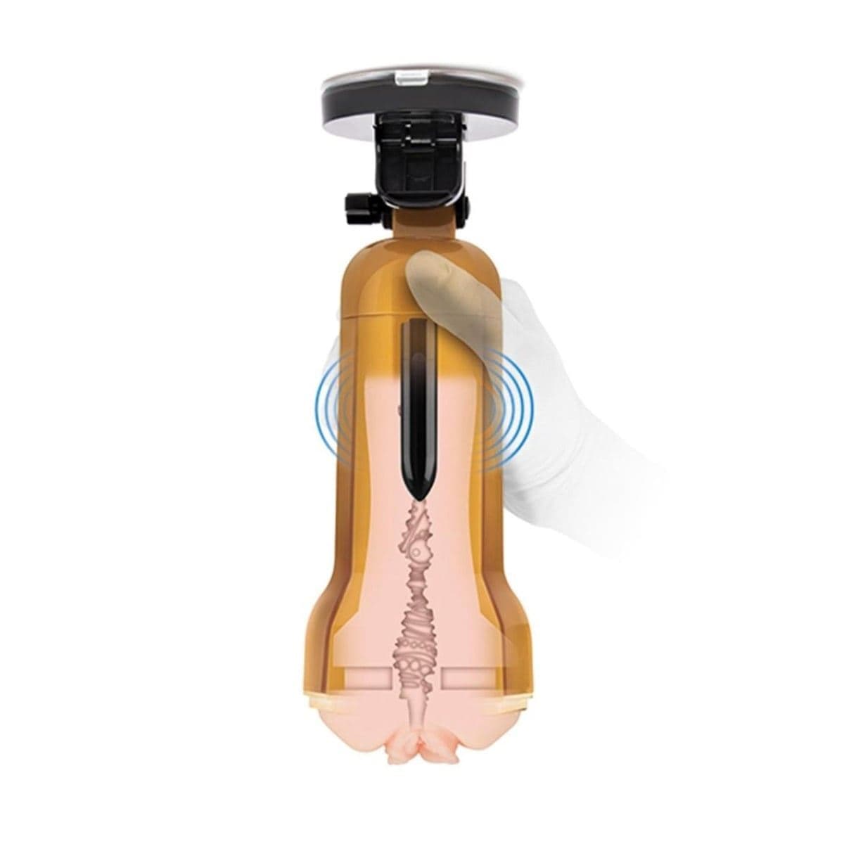 Zolo Male Masturbators Zolo Vibrating Mountable Stroker - The Personal Trainer - Masturbator Adult Toy