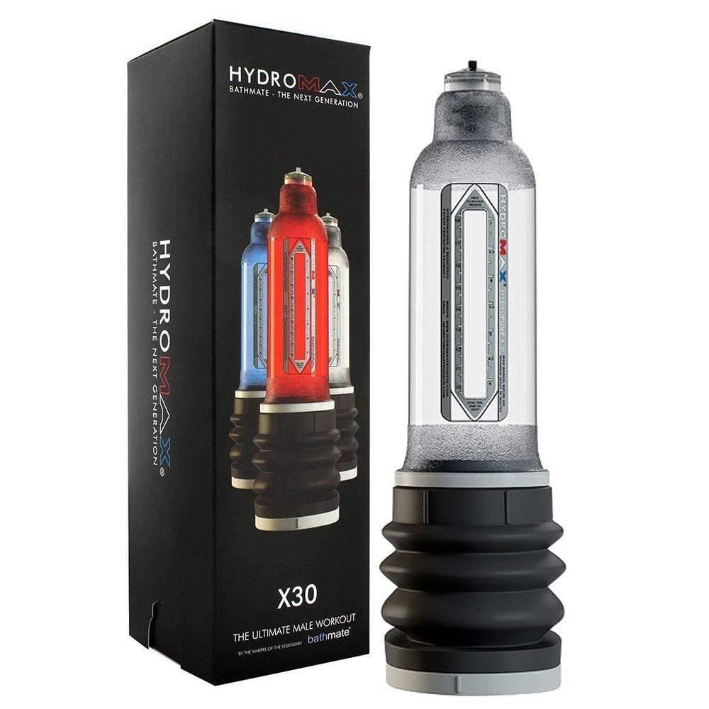 Bathmate Hydromax X-30 Penis Pump Clear - Spanksy