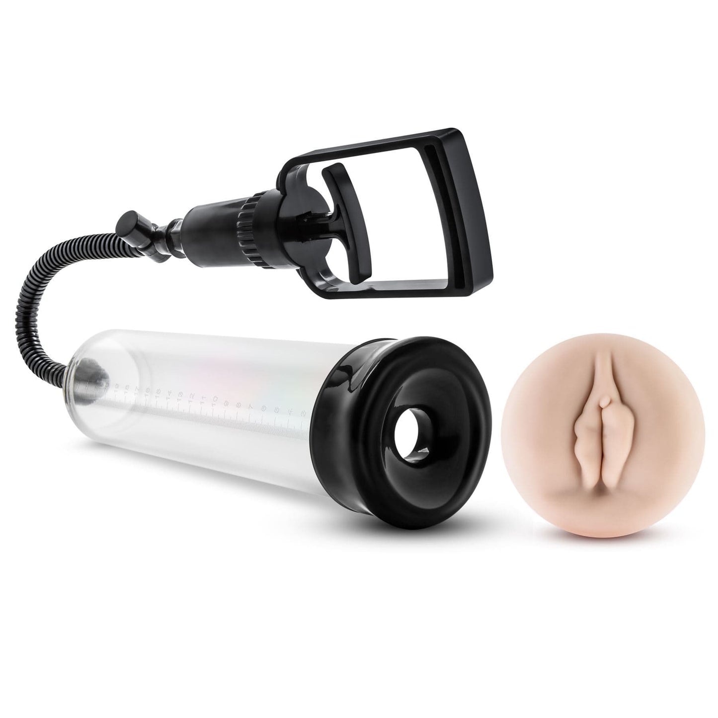 Performance XV4 Enhancement Vibrating Penis Pump Realistic Pussy Sleeve - Spanksy