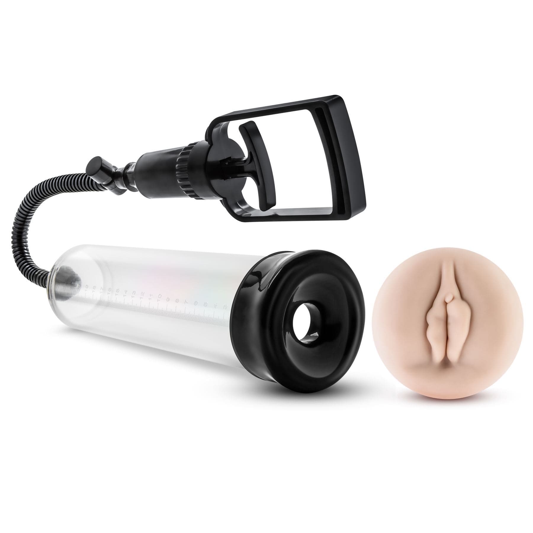 Performance XV4 Enhancement Vibrating Penis Pump Realistic Pussy Sleeve - Spanksy