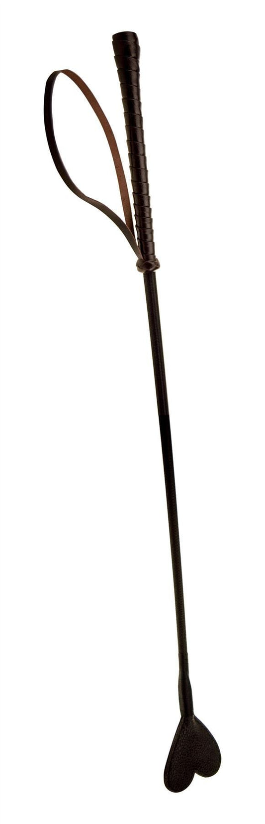 BOUND Nubuck Erotic Leather Heart Shaped Crop - Spanksy