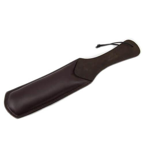 BOUND Nubuck Erotic Leather Padded Paddle - Spanksy