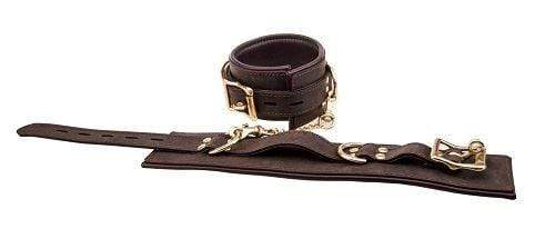 BOUND Nubuck Kinky Leather Ankle Restraints - Spanksy