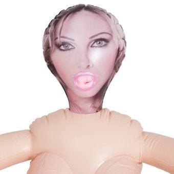 Wrap Around Lover 3 Hole Blow Up Vagina Ass & Mouth Sex Doll Masturbator - Spanksy