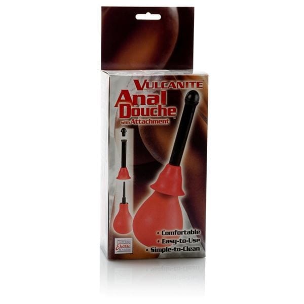 Unisex Vulcanite Douche Anal Vaginal Enema Colonic - Spanksy