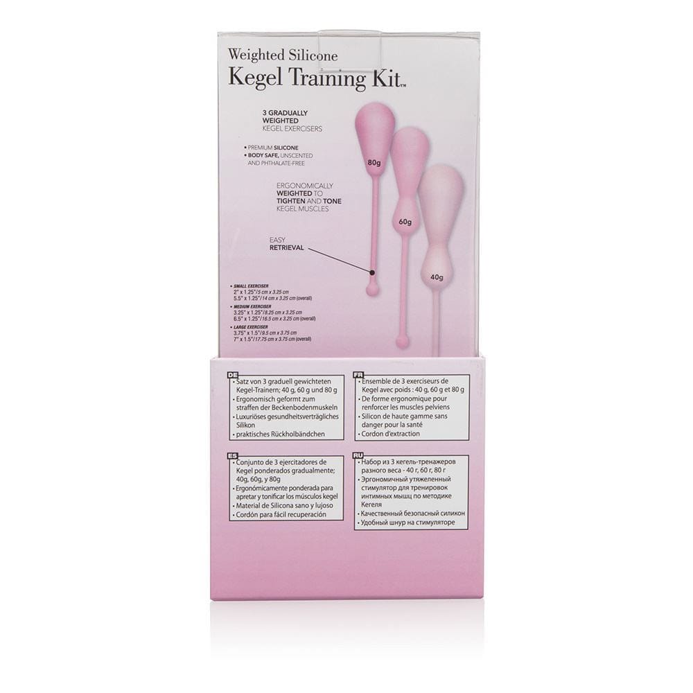 Inspire Vibrating Silicone Kegel Balls Training Kit In Pink - Spanksy