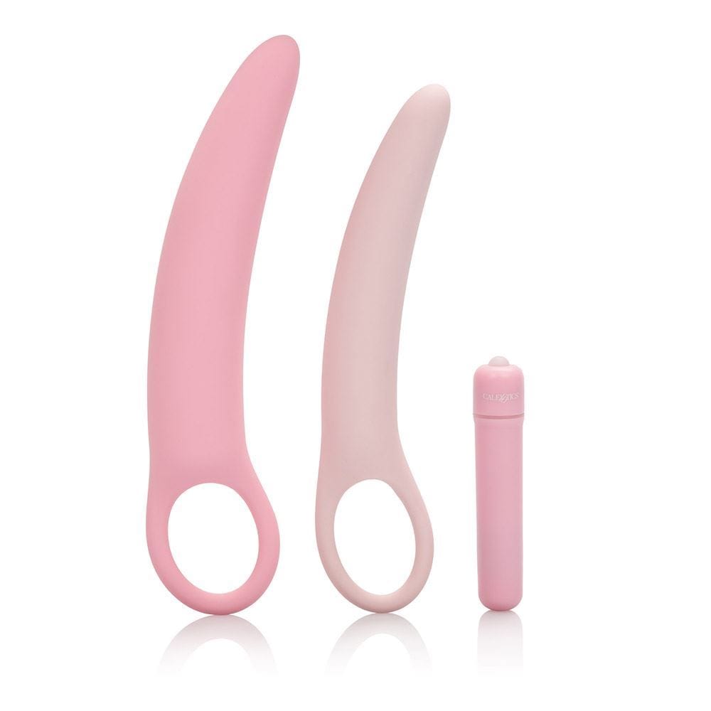 Inspire Vibrating Dilator 3-Piece Set - Pink - Spanksy