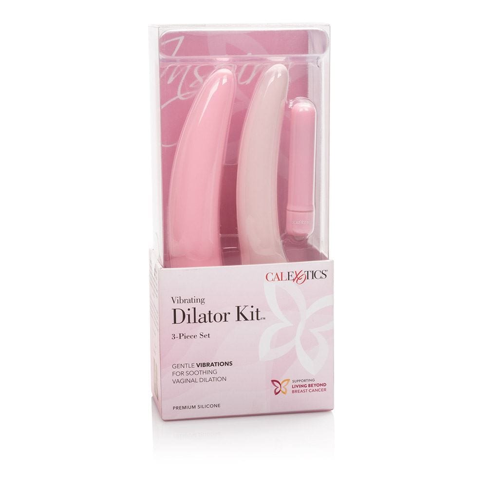 Inspire Vibrating Dilator 3-Piece Set - Pink - Spanksy