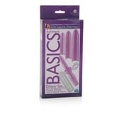 Dr Laura Berman Dilator Set Purple Vibrator Massager 4 Sleeve Sizes - Spanksy