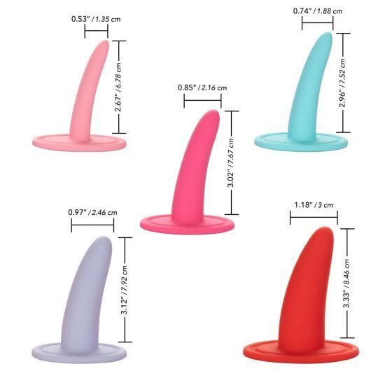 She-ology 5 Piece Wearable Vaginal Dilator Set - Spanksy