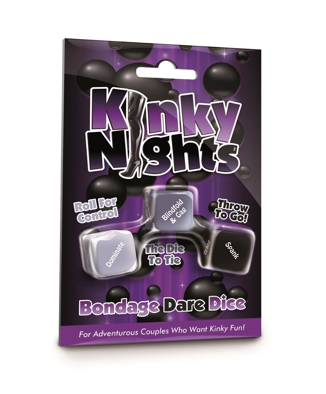 Kinky Nights Bondage Pleasurable Dare Dice - Spanksy
