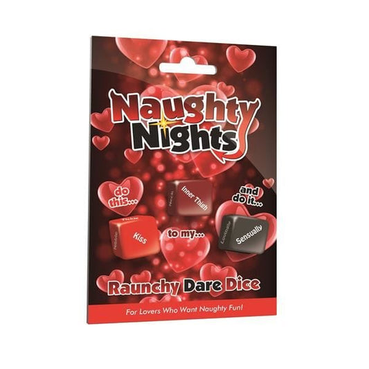 Naughty Nights - Raunchy Dare Dice - Spanksy