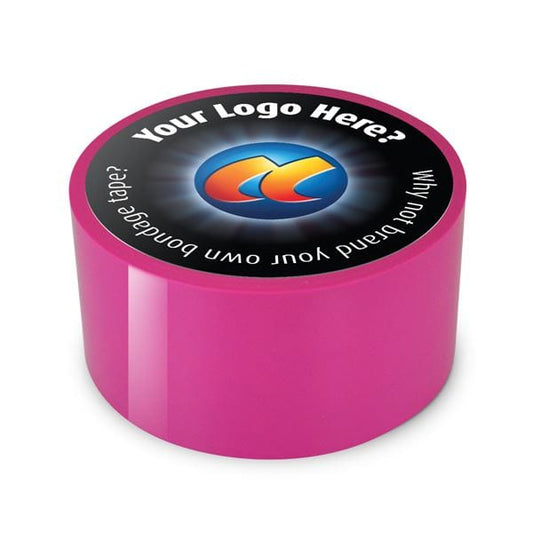 Bondage Tape For Tie-up & Restraint Play With Non-adhesive Materials In Hot Pink - Spanksy