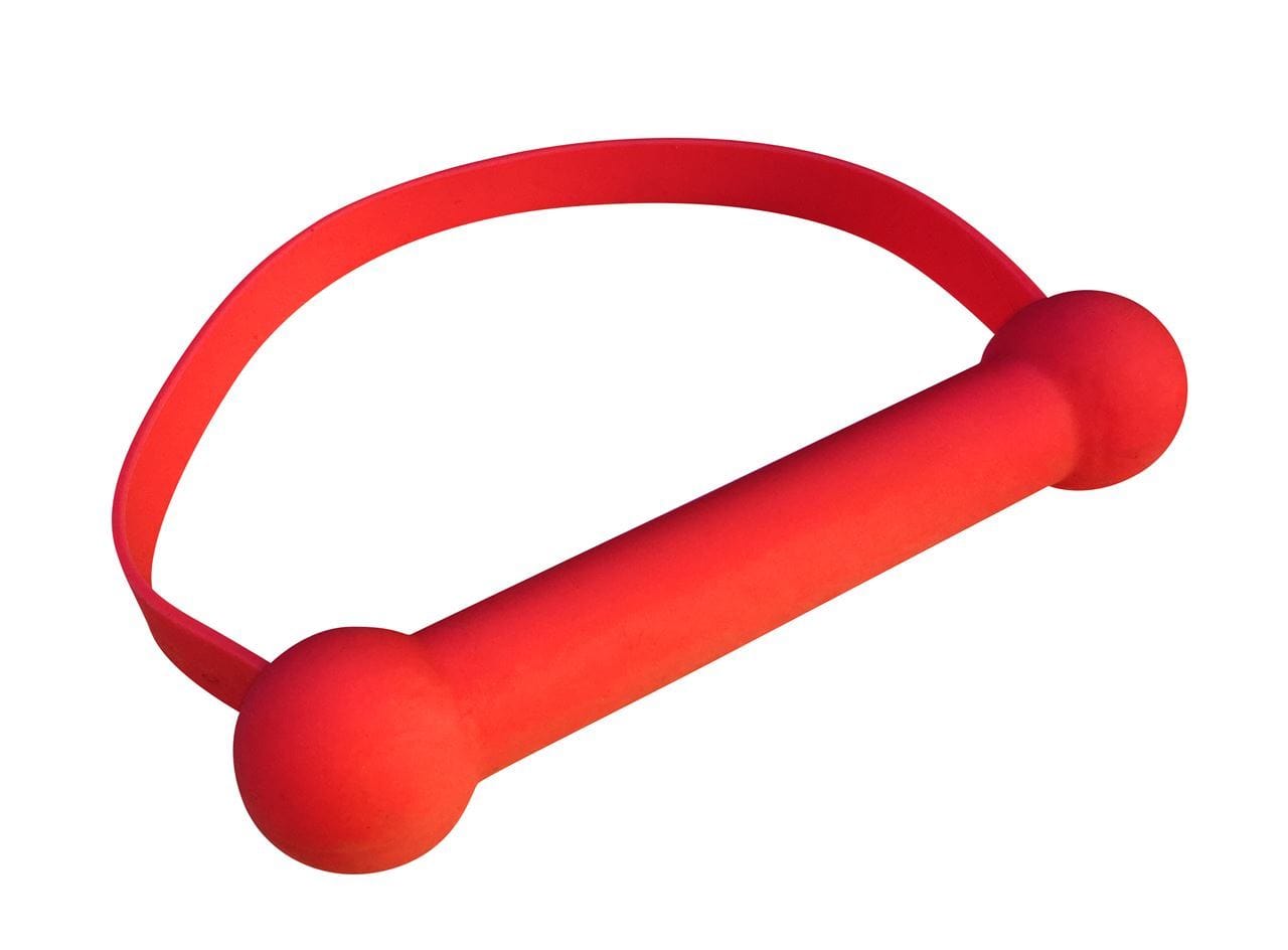 Quickie Gag Mouth Bit - Red (One Size) - Spanksy