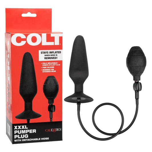 COLT XXXL Pumper Plug with Detachable Hose - Spanksy