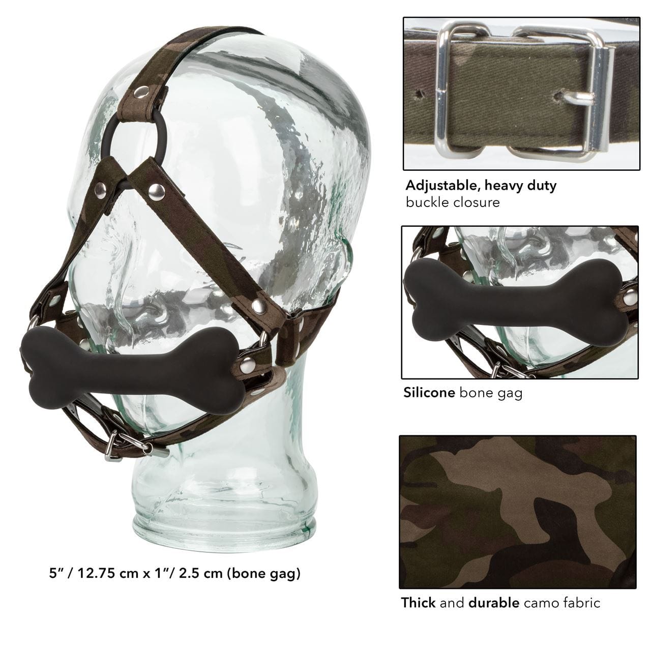 COLT Camo Bone Gag - Spanksy