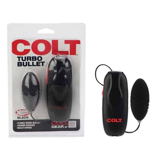 COLT Turbo Bullet Mini Vibrator Massager Silver - Spanksy