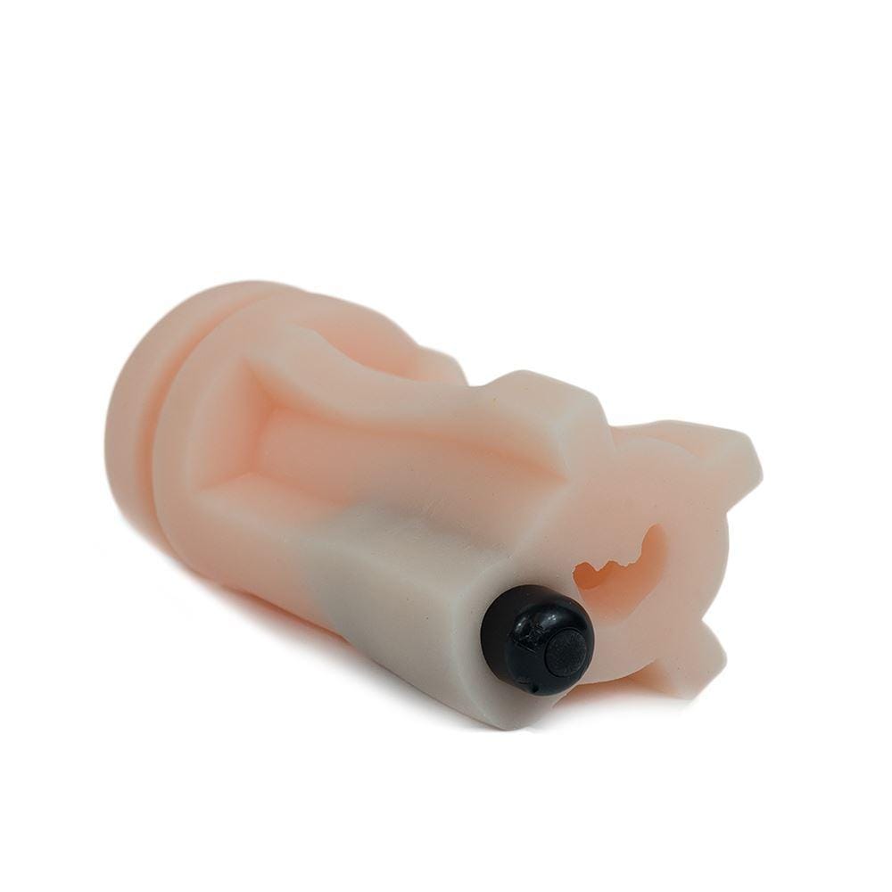 Cyber Skin - Vulcan Realistic Ass w/Vibration - Cream - Spanksy