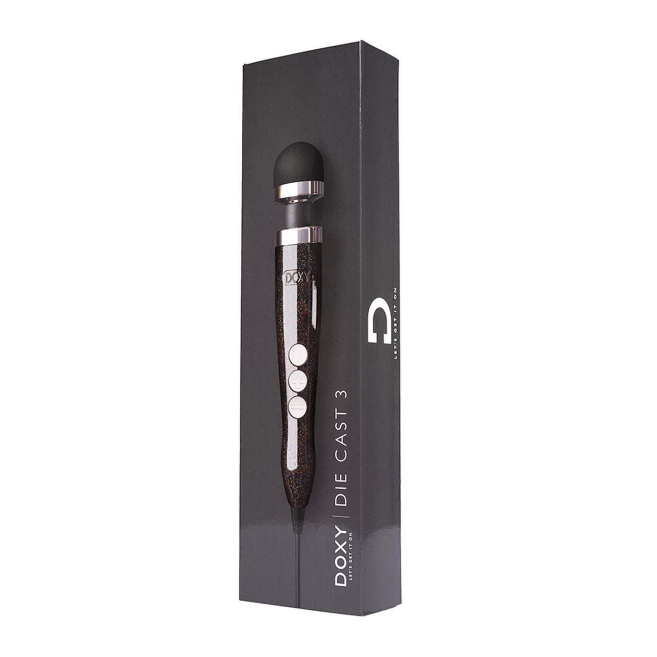 Doxy Number 3 Wand Vibrator in Black - Spanksy