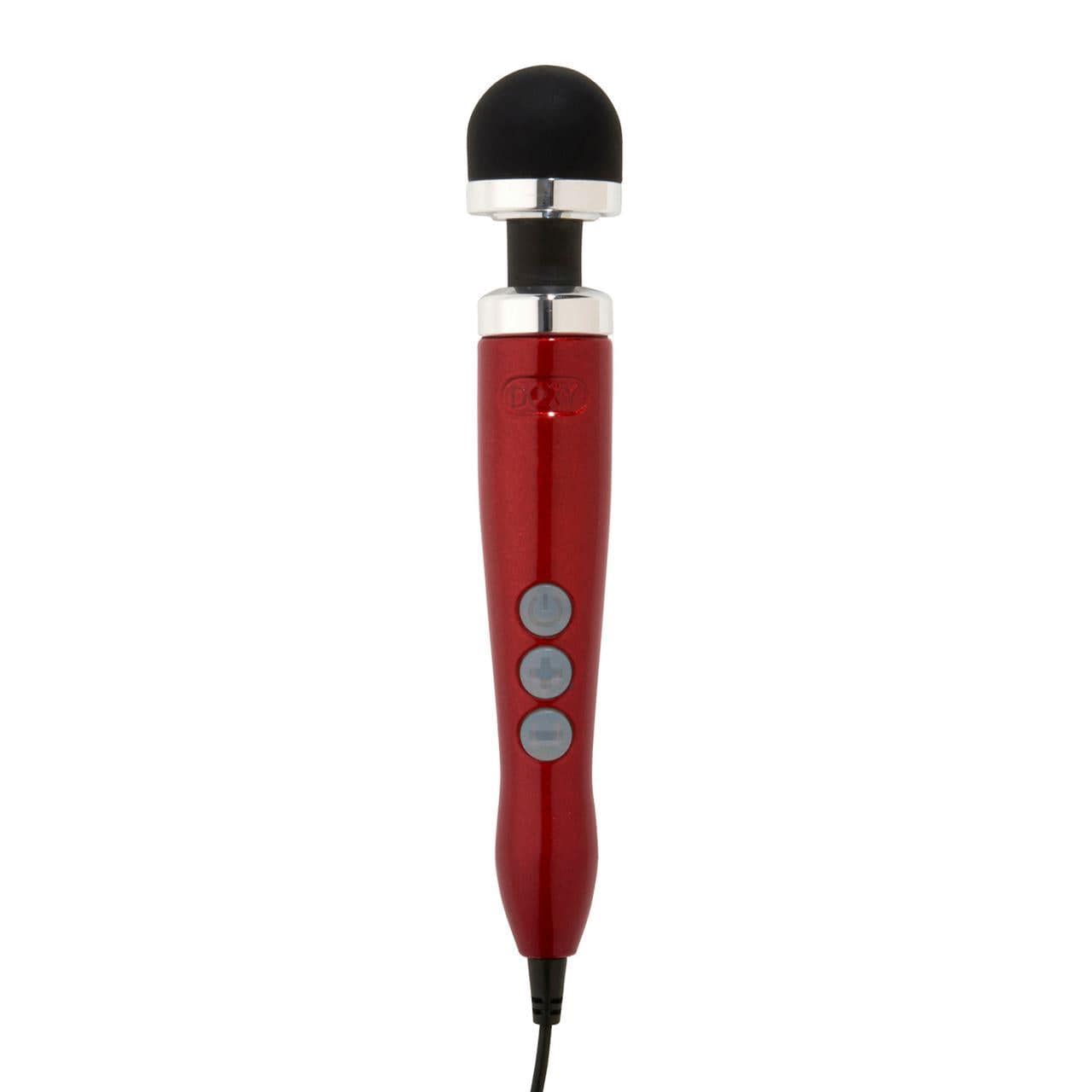 Doxy Number 3 Wand Vibrator in Red - Spanksy