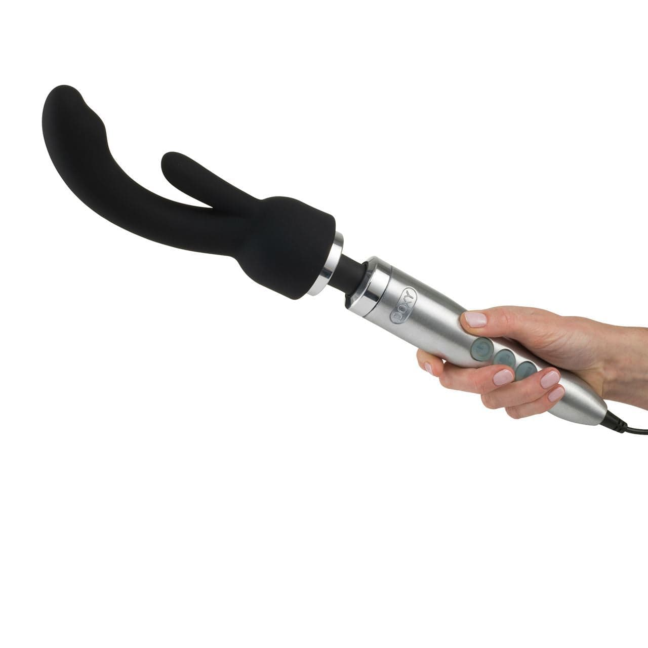 Doxy Rabbit G-Spot Number 3 Attachment in Black OS - Spanksy