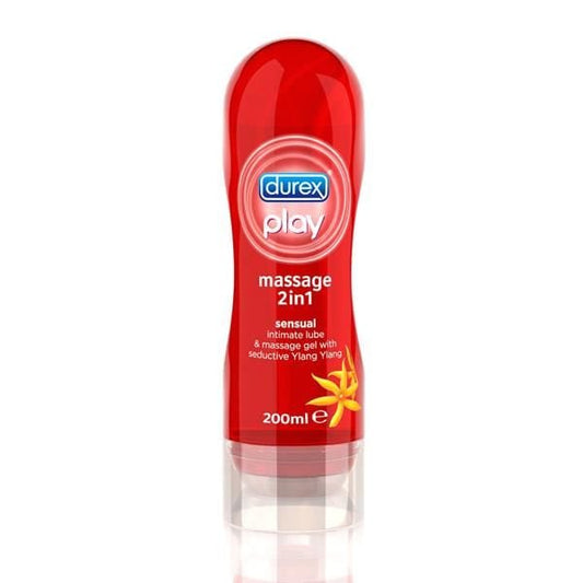 Durex Play Water Based Lube For Stimulation With Guarana & Caffeine 200ml - Spanksy