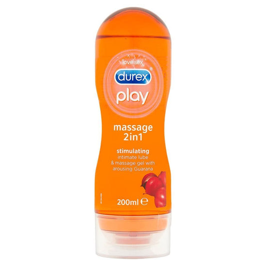 Durex Play Water Based Lube For Stimulation With Guarana & Caffeine 200ml - Spanksy