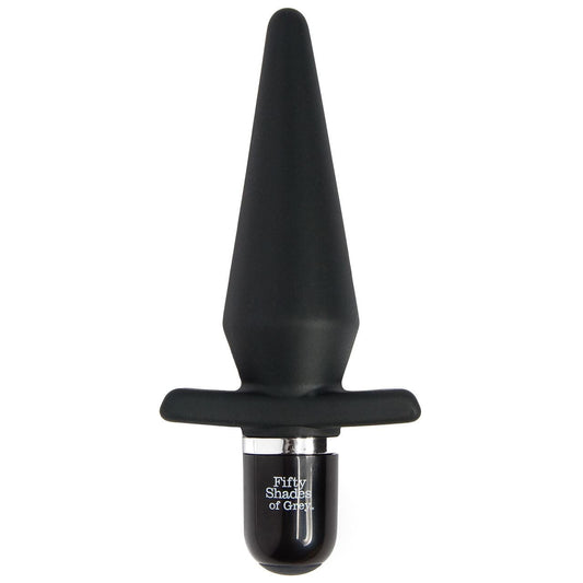 Fifty Shades of Grey Delicious Fullness Vibrating Butt Plug - Spanksy
