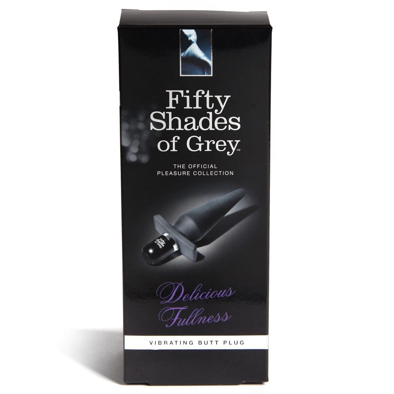 Fifty Shades of Grey Delicious Fullness Vibrating Butt Plug - Spanksy