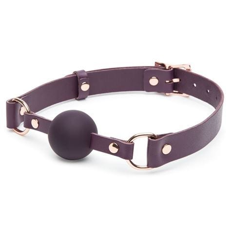 Fifty Shades Freed Cherished Collection Leather Ball Gag - Spanksy