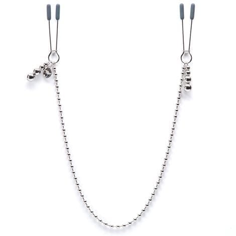 Fifty Shades Darker At My Mercy Beaded Chain Nipple Clamps - Spanksy