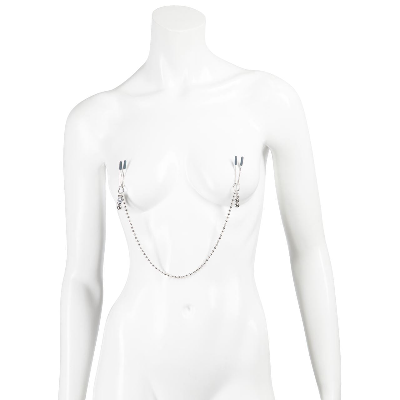 Fifty Shades Darker At My Mercy Beaded Chain Nipple Clamps - Spanksy