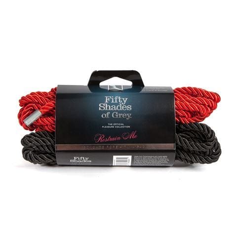 Fifty Shades of Grey Restrain Me Bondage Rope Twin Pack - Spanksy