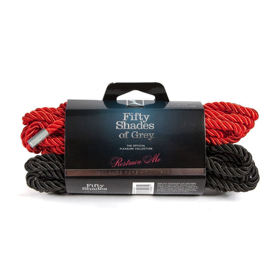 Fifty Shades of Grey Restrain Me Bondage Rope Twin Pack - Spanksy