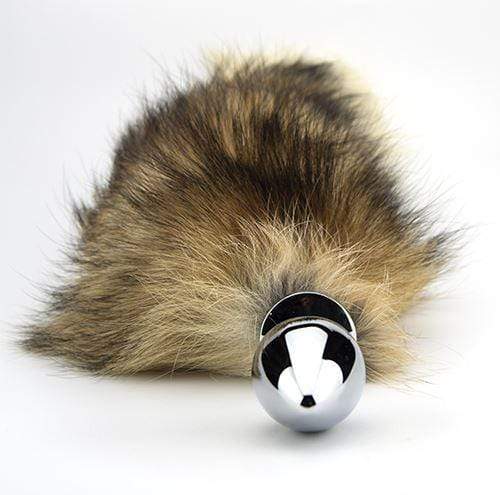 Furry Fantasy Kinky Red Fox Tail Butt Plug - Spanksy