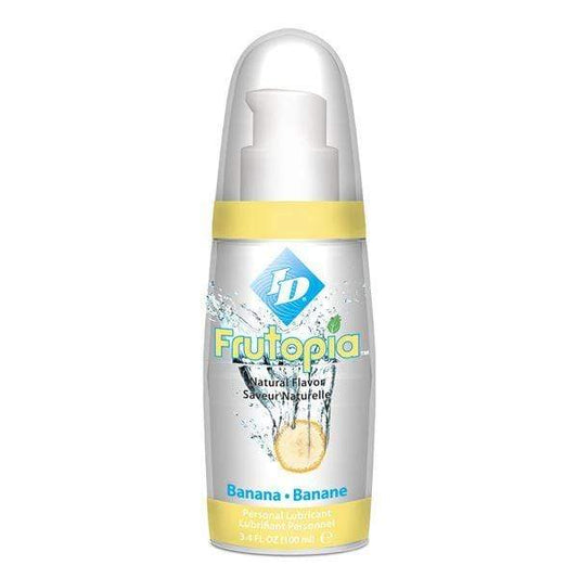 ID Frutopia Pump Banana 100ml/ 3.4 fl oz Water Based Flavoured Lubricant - Spanksy