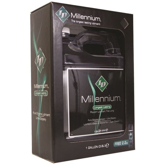 ID Millennium Silicone Based Lubricant Waterproof & Odourless 128 floz Bottle - Spanksy