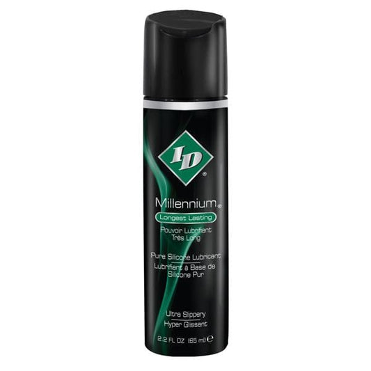 ID Millennium Silicone Based Lubricant Waterproof & Odourless 2.2 floz Bottle - Spanksy