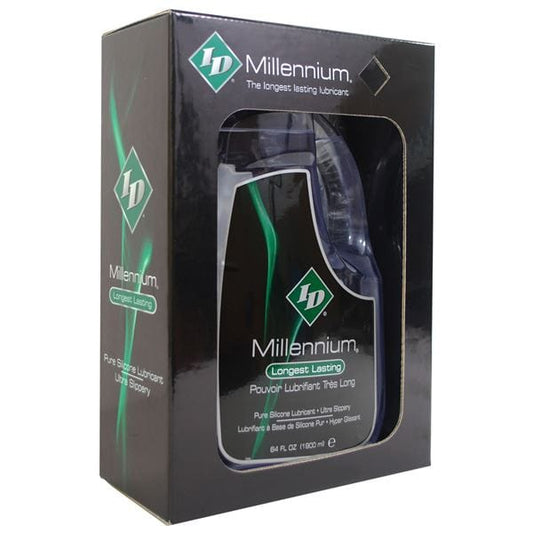ID Millennium Waterproof and Odourless Silicone Based Lubricant 64 floz Pump - Spanksy
