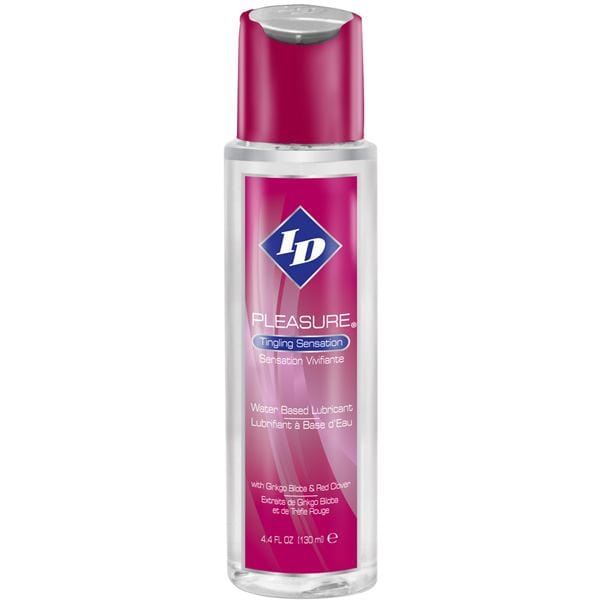 ID Pleasure Water Based Lubricant For Sexual Stimulation With Tingling 4.4 floz - Spanksy