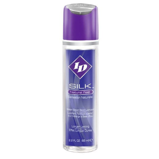 ID Silk Water Based Lubricant For Long Lasting & Natural Play In 2.2 floz Bottle - Spanksy