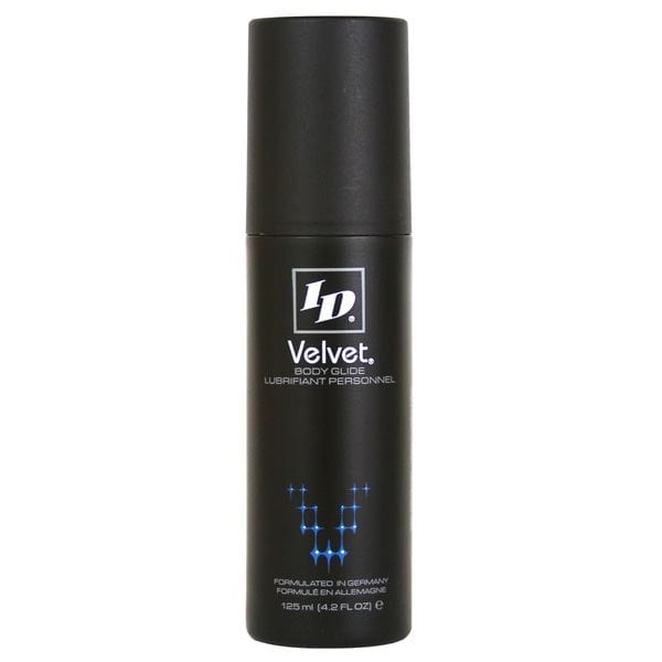 ID Velvet Silicone Based Lubricant Clear & Odourless In 125 ml Bottle - Spanksy