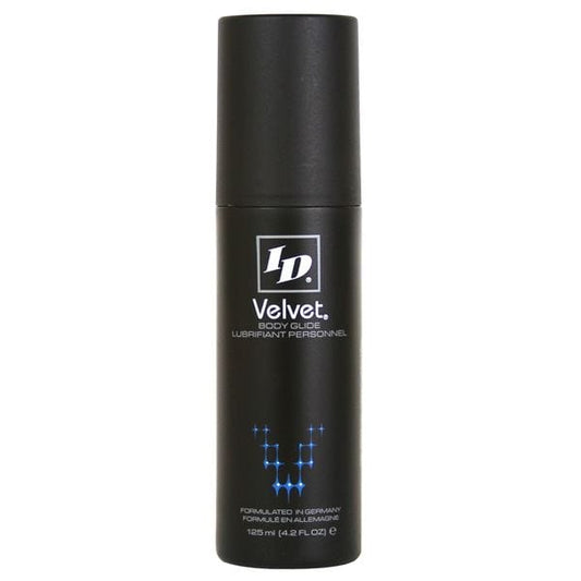 ID Velvet Silicone Based Lubricant Clear & Odourless In 125 ml Bottle - Spanksy