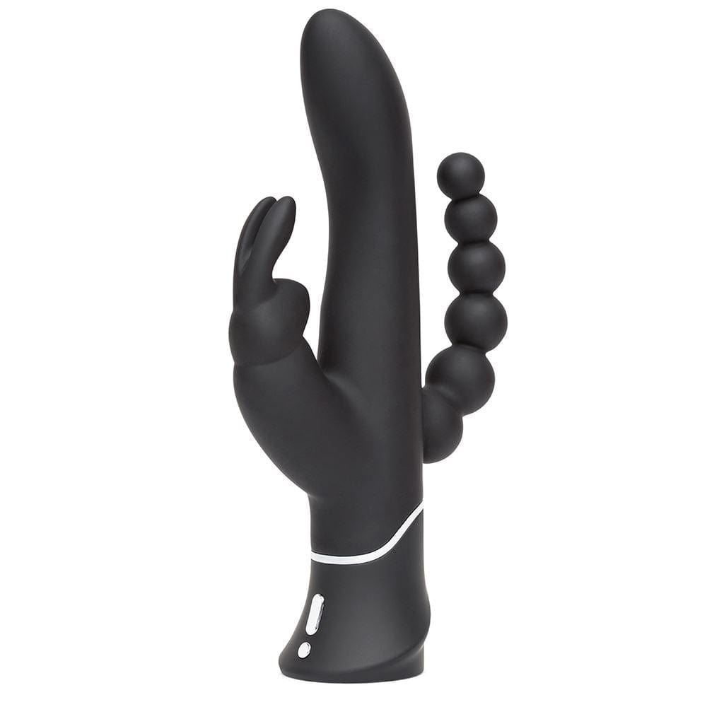 Happy Rabbit Triple Curve Black - Spanksy