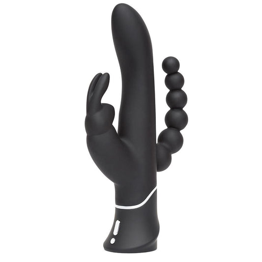 Happy Rabbit Triple Curve Black - Spanksy