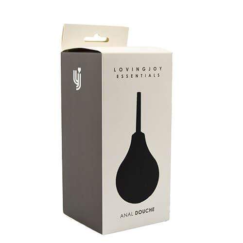 Loving Joy Anal Douche 225ml In Black - Spanksy
