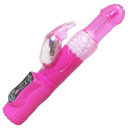 Jessica Rabbit MK 2 Pink Vibrator: Dual Rotation Pleasure Device - Spanksy Jessica Rabbit MK 2 Pink Vibrator: Dual Rotation Pleasure Device - Spanksy
