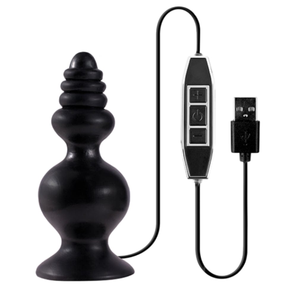 Vibrating Butt Plug Anal Sex Toy Menzstuff Rechargeable 10 Speed - Spanksy